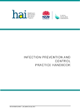 Infection prevention and control practice handbook cover