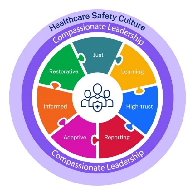 Healthcare Safety Culture diagr